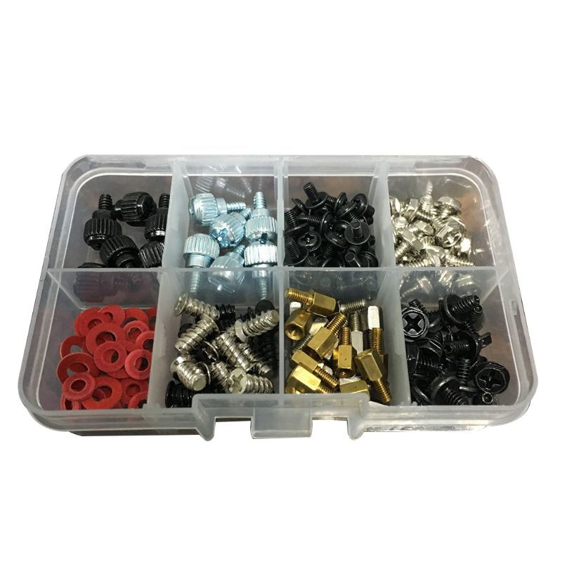 1Box Diy Kit For motherboard Assembly Hardware Screws Hard Disk Pc Computer Case