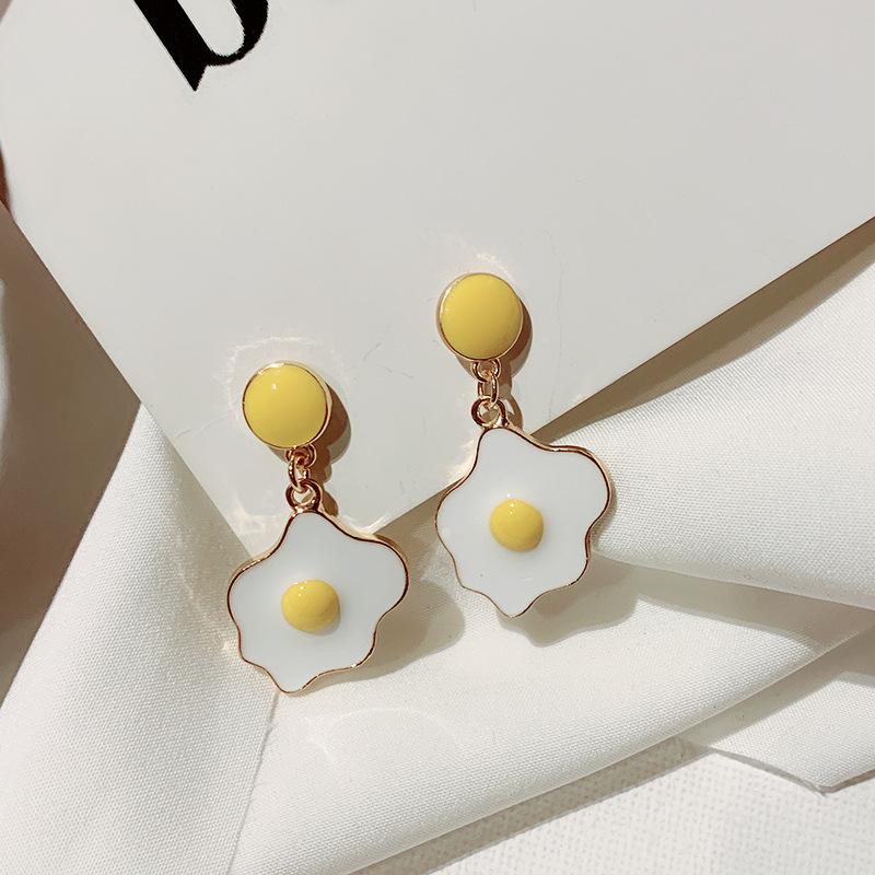 Dangle & Chandelier Korean Women Statement Earrings Long Drop Jewelry Oorbellen 2021 Fashion Yellow White Fried Egg Cute Fun Gift
Dangle & Chandelier Korean Women Statement Earrings Long Drop Jewelry Oorbellen 2021 Fashion Yellow White Fried Egg Cute Fun Gift