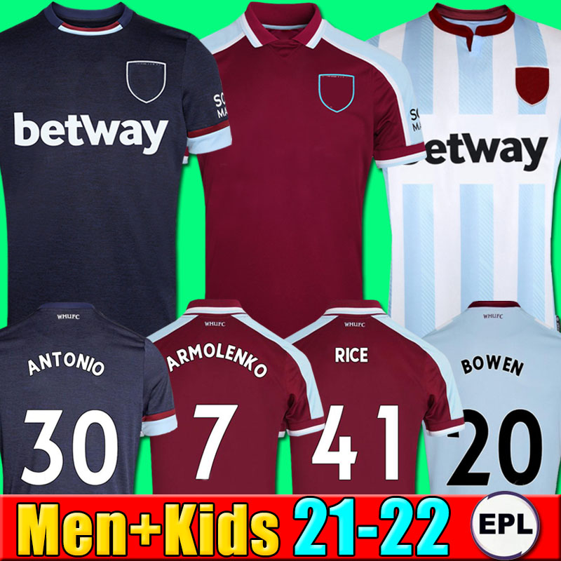 WEST soccer jersey 21 22 NOBLE HAM HOME AWAY THIRD ANDERSON UNITED RICE BOWEN ANTONIO BENRAHMA LANZINI NOBLE YARMOLENKO ANTONIO 2021 2022 football shirt men kids kit, P03 21 22 home kids
WEST soccer jersey 21 22 NOBLE HAM HOME AWAY THIRD ANDERSON UNITED RICE BOWEN ANTONIO BENRAHMA LANZINI NOBLE YARMOLENKO ANTONIO 2021 2022 football shirt men kids kit, P03 21 22 home kids