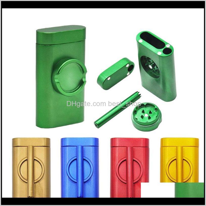 Aluminium Mill Metal Pipe Storage Box Grinder Portable Belt Container Metals Dugout 30Yh K2 Xnq1J Other Smoking Accessories 4Zr5D
Aluminium Mill Metal Pipe Storage Box Grinder Portable Belt Container Metals Dugout 30Yh K2 Xnq1J Other Smoking Accessories 4Zr5D