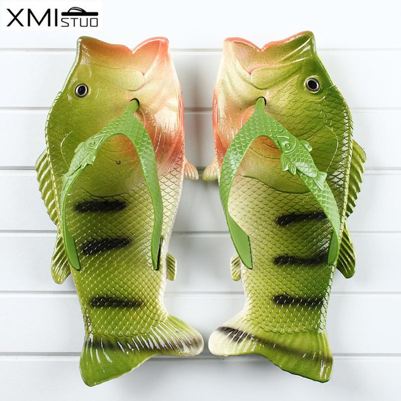 Slippers XMISTUO 3D Large Size Funny Shoes Fish Parent-child Simulation Creative Couple Beach Sandals, Black
Slippers XMISTUO 3D Large Size Funny Shoes Fish Parent-child Simulation Creative Couple Beach Sandals, Black