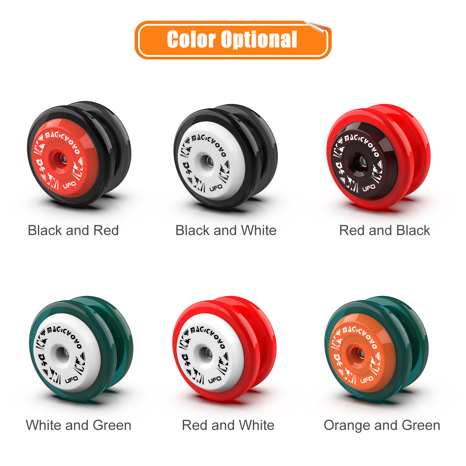 MAGICYOYO D4 Responsive Yoyos for Kids Beginner Yoyo 6 Types with POM Bearing PC Body Butterflies Style Design Looping Play
MAGICYOYO D4 Responsive Yoyos for Kids Beginner Yoyo 6 Types with POM Bearing PC Body Butterflies Style Design Looping Play