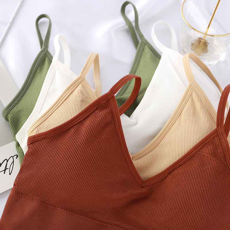 Sexy Crop Tops Tube Top Women Seamless Sports Lingerie Tee Bra Tank Female Streetwear Sleeveless Camisole Brassiere Female, Black;white
Sexy Crop Tops Tube Top Women Seamless Sports Lingerie Tee Bra Tank Female Streetwear Sleeveless Camisole Brassiere Female, Black;white