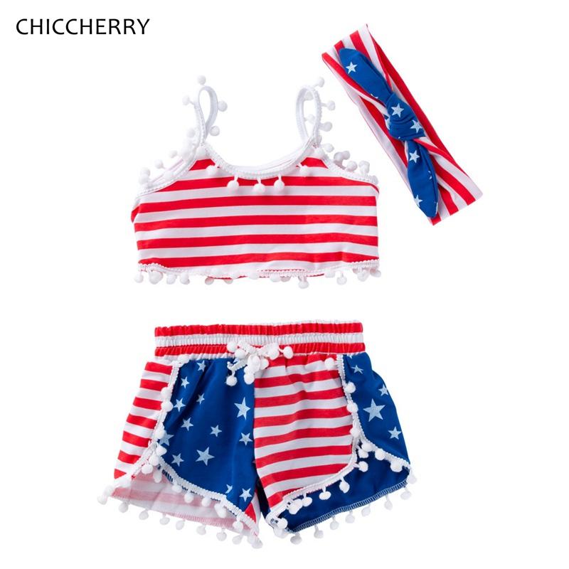Clothing Sets Stars Print Red Blue Stripes July 4th Outfits For Baby Girl Summer Clothes Set Kids Tops Shorts Headband 3pcs Infant, Ed361-c
Clothing Sets Stars Print Red Blue Stripes July 4th Outfits For Baby Girl Summer Clothes Set Kids Tops Shorts Headband 3pcs Infant, Ed361-c
