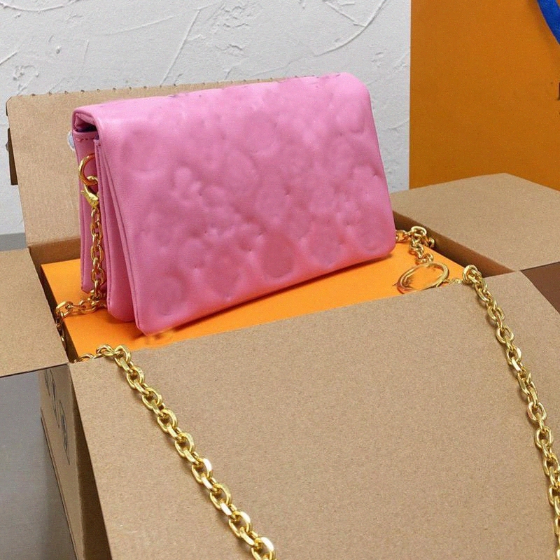 4 color Multi Pochette Women Chain Bags Wallet Messenger Leather Handbags Shoulder High Quality Flower louise Purse vutton Crossbody viuton Bag
4 color Multi Pochette Women Chain Bags Wallet Messenger Leather Handbags Shoulder High Quality Flower louise Purse vutton Crossbody viuton Bag