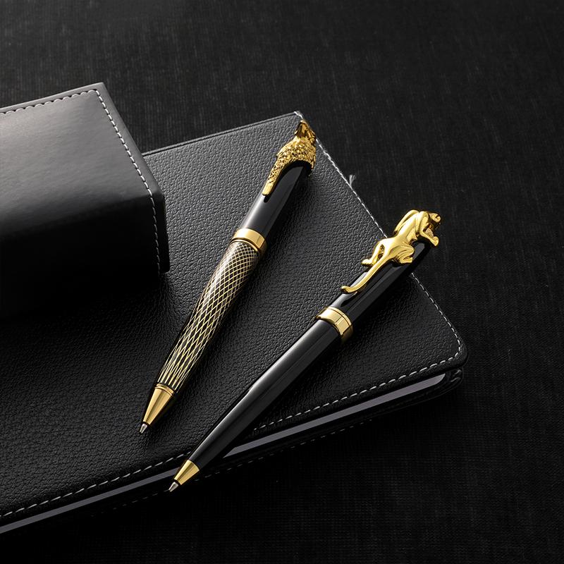 Luxury Metal Cheetah Eagle Ballpoint Pens For Business Eenvoudige Examen High-End Gifts Mass Writing Office Stationery, Black eagle
Luxury Metal Cheetah Eagle Ballpoint Pens For Business Eenvoudige Examen High-End Gifts Mass Writing Office Stationery, Black eagle