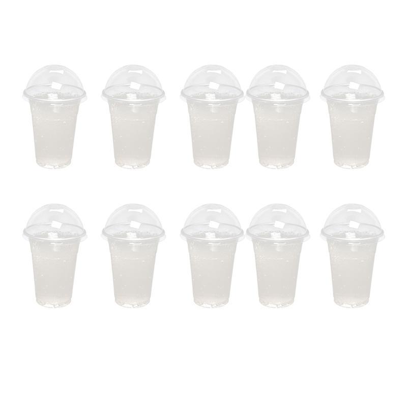 Disposable Cups & Straws 100Pcs 500ml Clear Plastic With A Hole Dome Lids For Tea Fruit Juice Milk Covers
Disposable Cups & Straws 100Pcs 500ml Clear Plastic With A Hole Dome Lids For Tea Fruit Juice Milk Covers