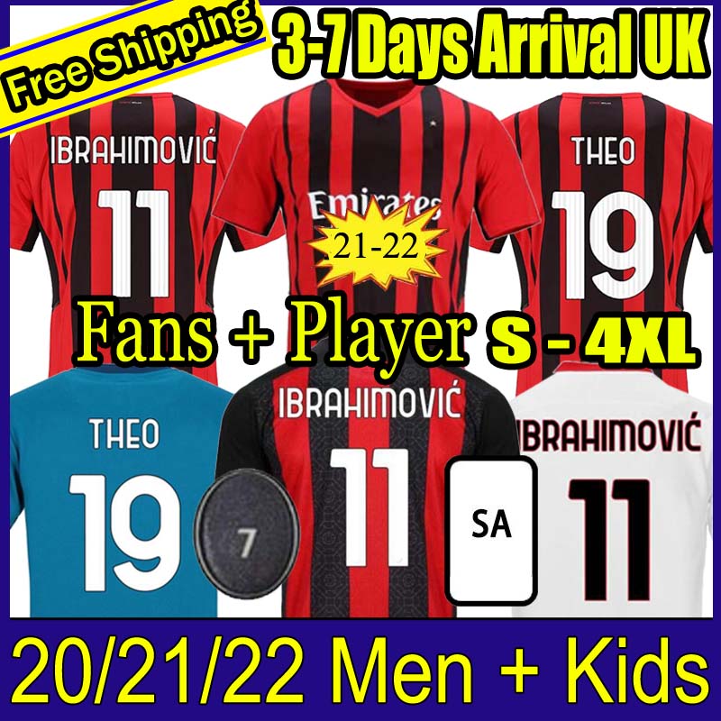 Thailand 20 21 22 Fans Player Version AC Soccer milan IBRAHIMOVIC jerseys 2021 TONALI Mandzukic football shirt set Kessie brahim Men kids Kit uniform, 2020 third
Thailand 20 21 22 Fans Player Version AC Soccer milan IBRAHIMOVIC jerseys 2021 TONALI Mandzukic football shirt set Kessie brahim Men kids Kit uniform, 2020 third