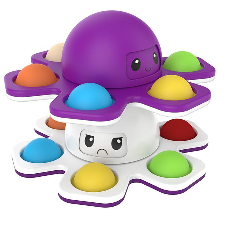 Fidget Toys Spin octopus bubble Happy Sad Finger Spinners Decompression Toy Silicon Simple Dimples Fingertop Gyro Stress Autism Relief Push Popper Games Keychains
Fidget Toys Spin octopus bubble Happy Sad Finger Spinners Decompression Toy Silicon Simple Dimples Fingertop Gyro Stress Autism Relief Push Popper Games Keychains
