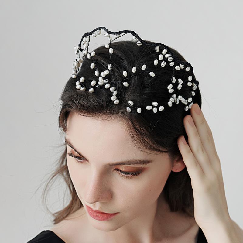 Hair Clips & Barrettes Pearl Big Crowns Wedding Tiara And Crown Gorgeous Black Wire Handmade Headband Bridal Headpiece Vintage Party Jewelry, Golden;silver
Hair Clips & Barrettes Pearl Big Crowns Wedding Tiara And Crown Gorgeous Black Wire Handmade Headband Bridal Headpiece Vintage Party Jewelry, Golden;silver