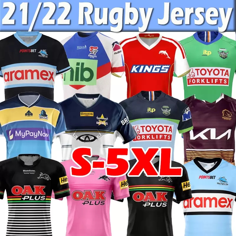 21/22 STLE KNIGHTS 2021 2022 Rugby Jerseys Penrith Panthers Indigenous Australia Brisbane Broncos NRL League GOLD COAST TITANS Home Away S-5XL, Black;gray
21/22 STLE KNIGHTS 2021 2022 Rugby Jerseys Penrith Panthers Indigenous Australia Brisbane Broncos NRL League GOLD COAST TITANS Home Away S-5XL, Black;gray