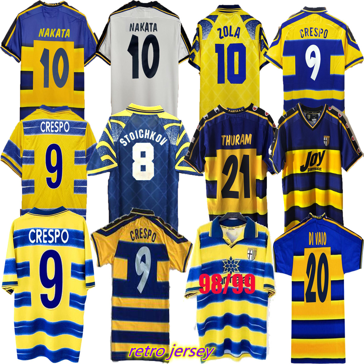 99 00 Parma Calcio jerseys home and away 1913 Retro BUFFON 1995 1996 1998 1999 2000 2002 2003 palma soccer jersey 95 96 97 98 01 02 03 vinta, Black;yellow
99 00 Parma Calcio jerseys home and away 1913 Retro BUFFON 1995 1996 1998 1999 2000 2002 2003 palma soccer jersey 95 96 97 98 01 02 03 vinta, Black;yellow