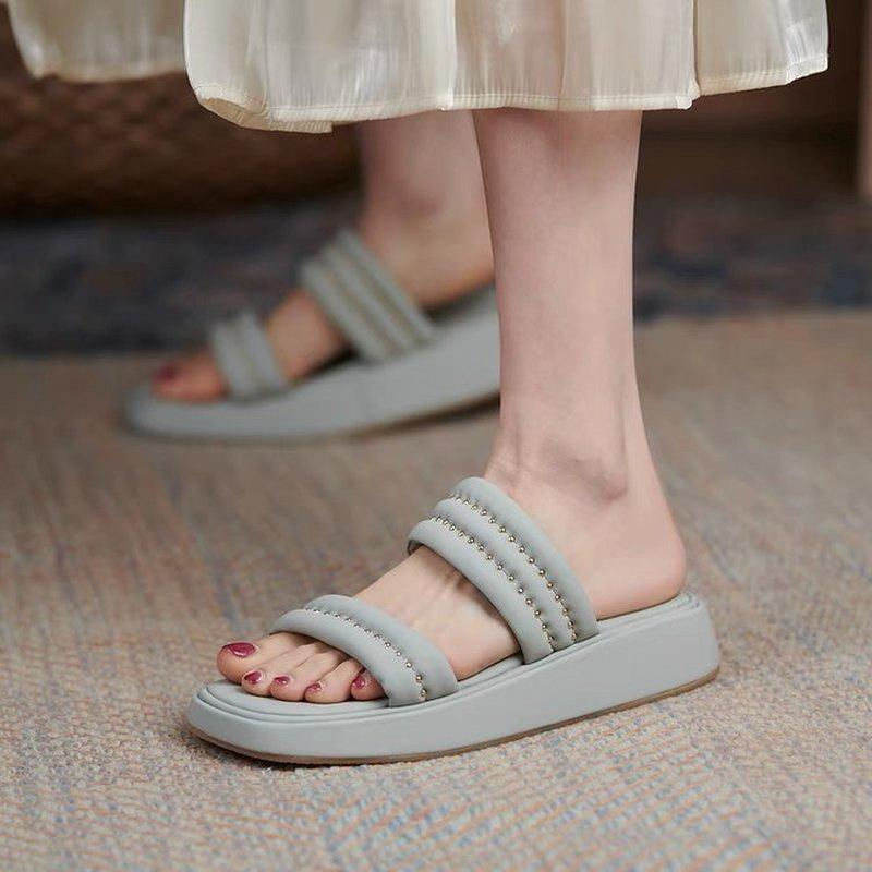 Slippers Sandals And Women's Summer 2021 Style Waterproof Platform Half-support Outside Wear Fashion Flip-flops, Brown
Slippers Sandals And Women's Summer 2021 Style Waterproof Platform Half-support Outside Wear Fashion Flip-flops, Brown