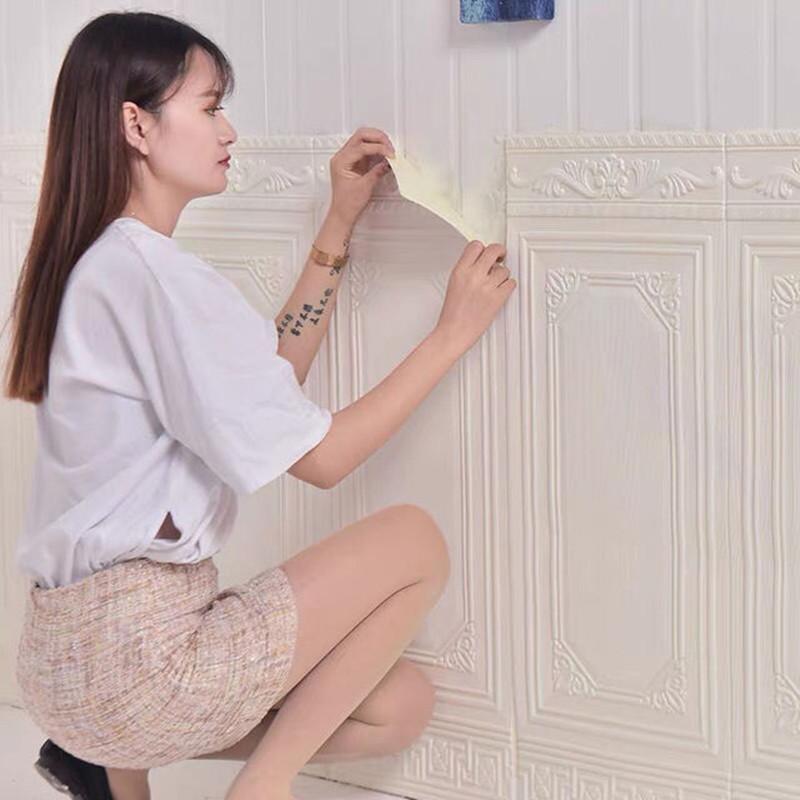 Wall Stickers 5pccs/Lot 3d Panel Home Decoration Self-Adhesive Panels Wallpaper Waterproof Pe Foam Decorative
Wall Stickers 5pccs/Lot 3d Panel Home Decoration Self-Adhesive Panels Wallpaper Waterproof Pe Foam Decorative