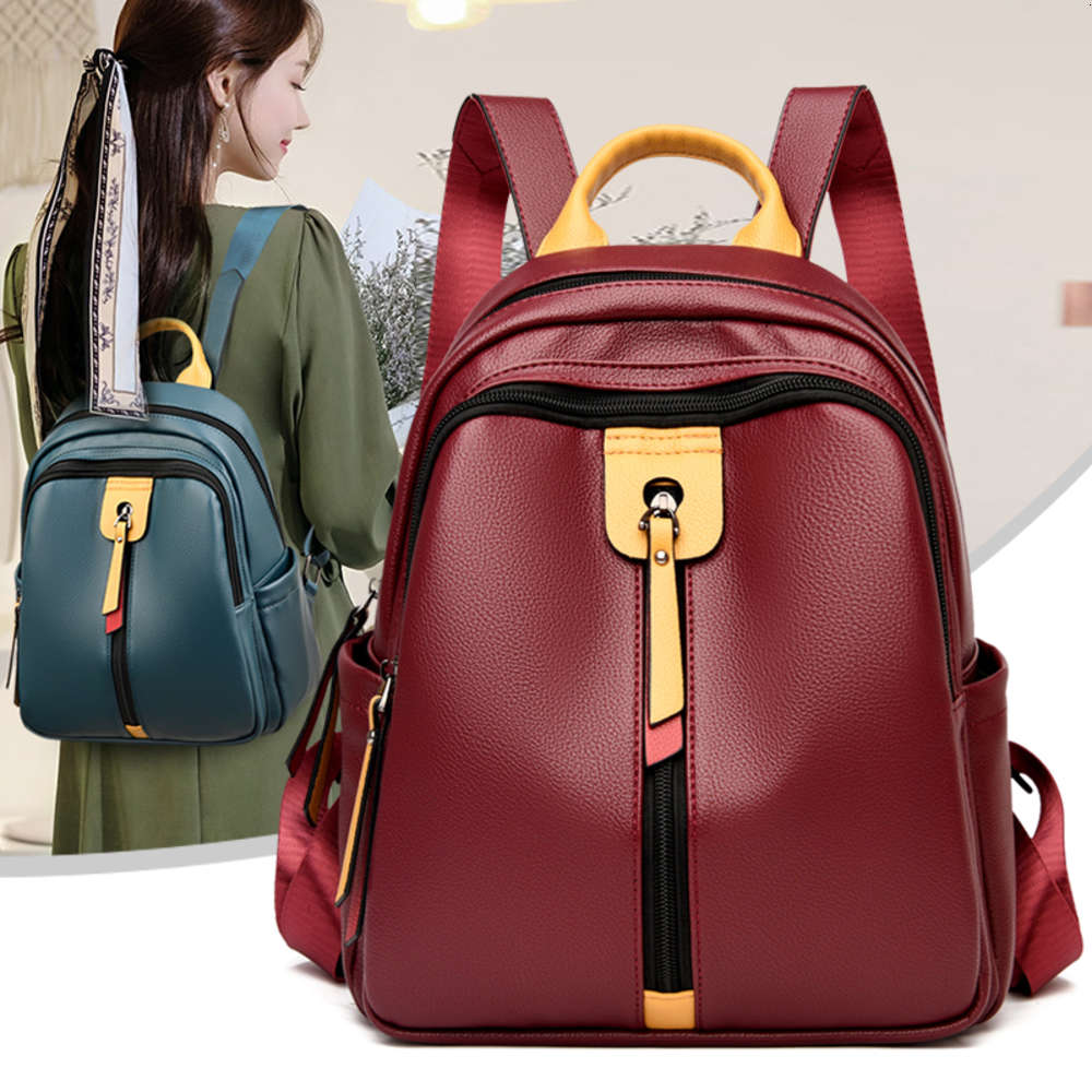 designer schoolbagvintage pu women backpack lady large capacity waterproof rucksack casual female anti theft bagpack leather mochila
designer schoolbagvintage pu women backpack lady large capacity waterproof rucksack casual female anti theft bagpack leather mochila