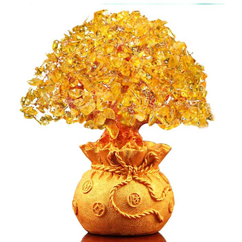 Crystal Yuanbao Tree Delicate Fortune Ornament Gold Ingot Money Wedding Hotel Celebration Lucky X0710
Crystal Yuanbao Tree Delicate Fortune Ornament Gold Ingot Money Wedding Hotel Celebration Lucky X0710
