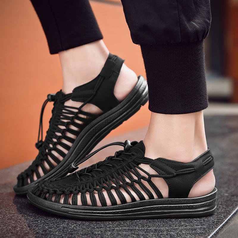 Sandals Ciluo Uneek 2021 Summer Women's Hand Woven Beach Shoes Fashion Leisure Sports, Black
Sandals Ciluo Uneek 2021 Summer Women's Hand Woven Beach Shoes Fashion Leisure Sports, Black