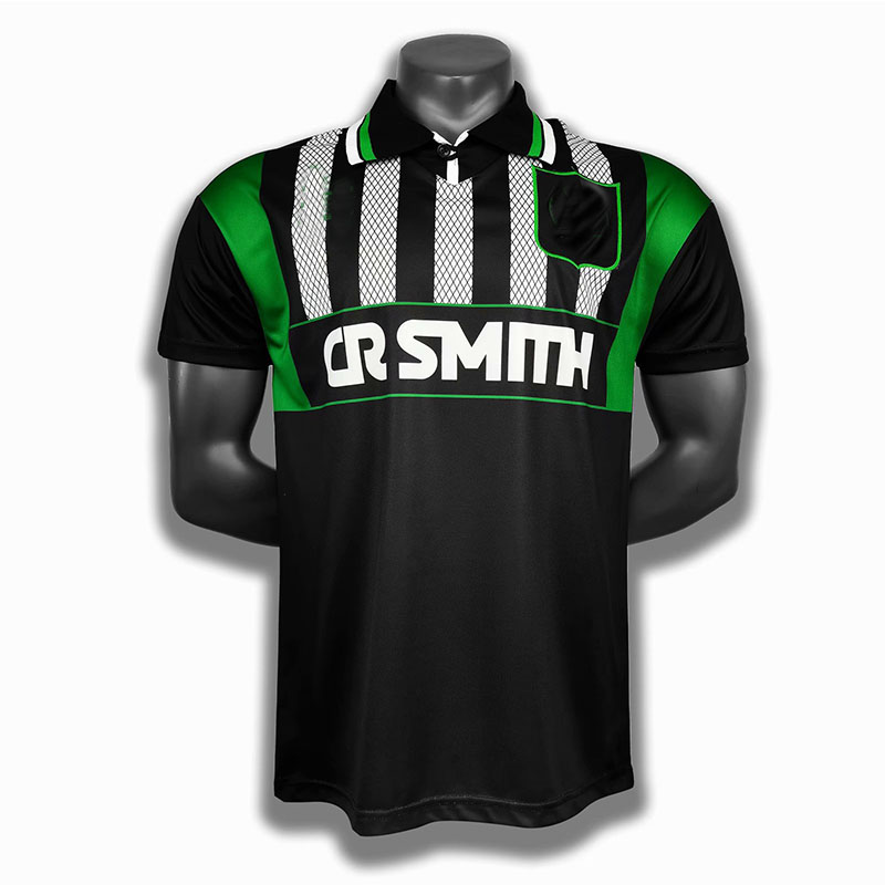 Retro soccer jersey Celtic away Shirt speed dry wrinkle resistant comfortable suitable running football training collection1994-1996, Black;yellow
Retro soccer jersey Celtic away Shirt speed dry wrinkle resistant comfortable suitable running football training collection1994-1996, Black;yellow