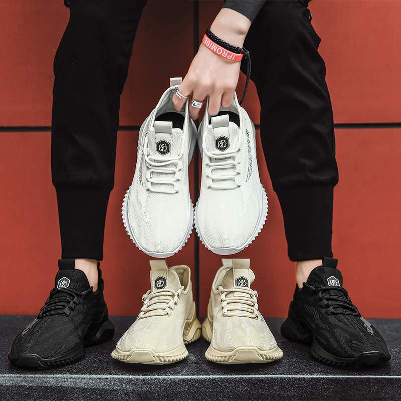 Hotsale Low-top men sports running shoes casual mesh flying white black beige men's breathable outdoor jogging walking, A1
Hotsale Low-top men sports running shoes casual mesh flying white black beige men's breathable outdoor jogging walking, A1