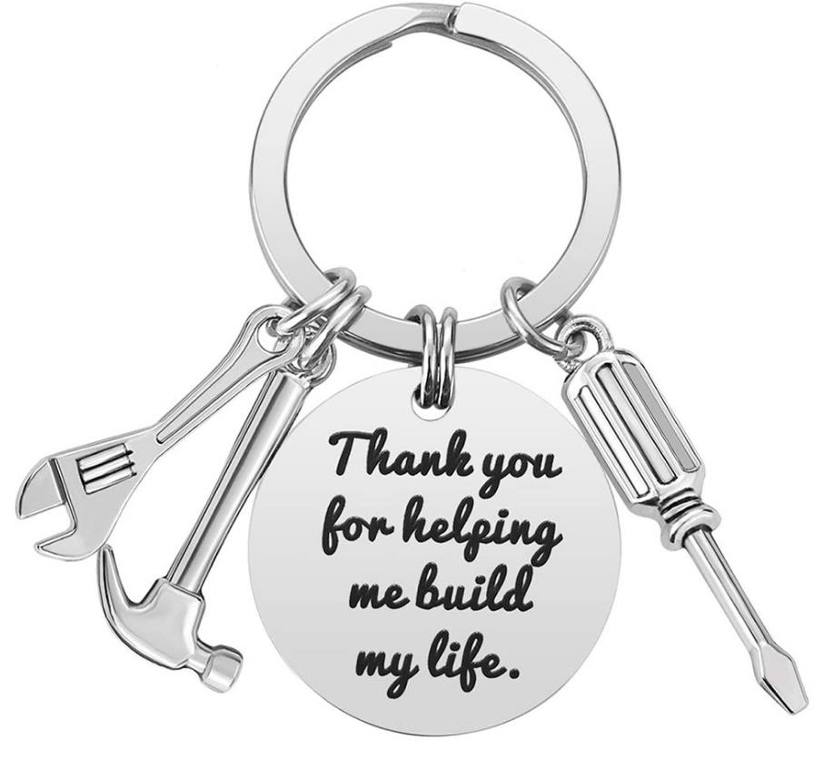 Father's Day Birthday Gift Keychain Party Xmas Favor Uncle Grandpa pap Dad Keyrings Repair Tools Charms Family Jewelry
Father's Day Birthday Gift Keychain Party Xmas Favor Uncle Grandpa pap Dad Keyrings Repair Tools Charms Family Jewelry