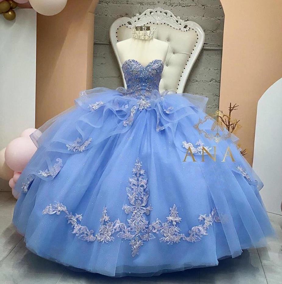 Light Sky Blue Beaded Quinceanera Dresses Sweetheart Sequined Prom sweety 16 Gowns Appliqued Sweep Train vestidos de 15 años, Sage
Light Sky Blue Beaded Quinceanera Dresses Sweetheart Sequined Prom sweety 16 Gowns Appliqued Sweep Train vestidos de 15 años, Sage