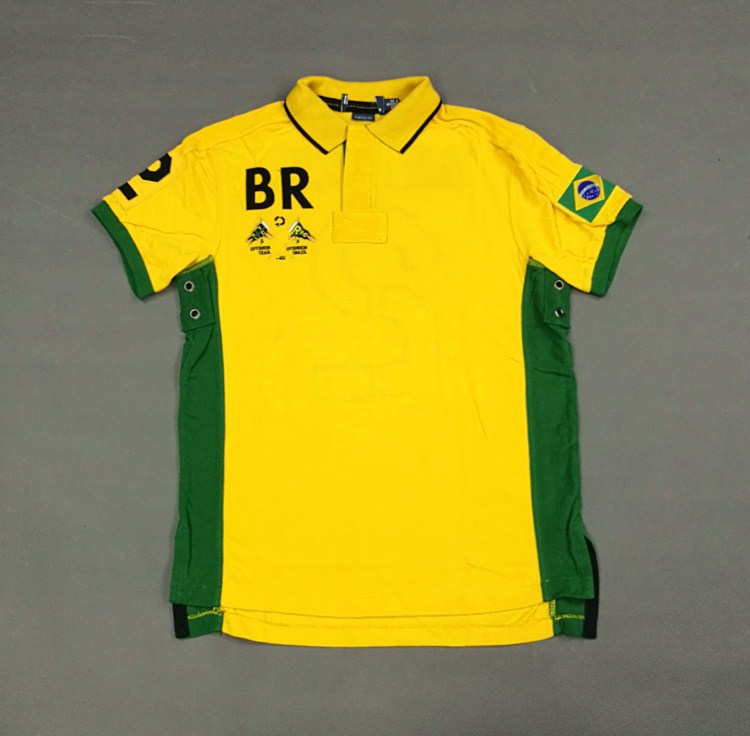 Men's Polos LAS VEGAS Designer Luxury Design Men's BRAZIL T-shirt Collar Short Sleeves Cotton Shirt Men Top224q, Yellow
Men's Polos LAS VEGAS Designer Luxury Design Men's BRAZIL T-shirt Collar Short Sleeves Cotton Shirt Men Top224q, Yellow