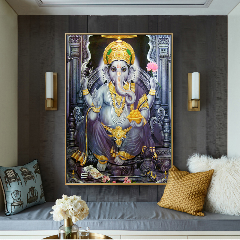Buddha Poster Abstract Pictures Canvas Painting Animal Posters And Prints Wall Art for Living Room Decoration