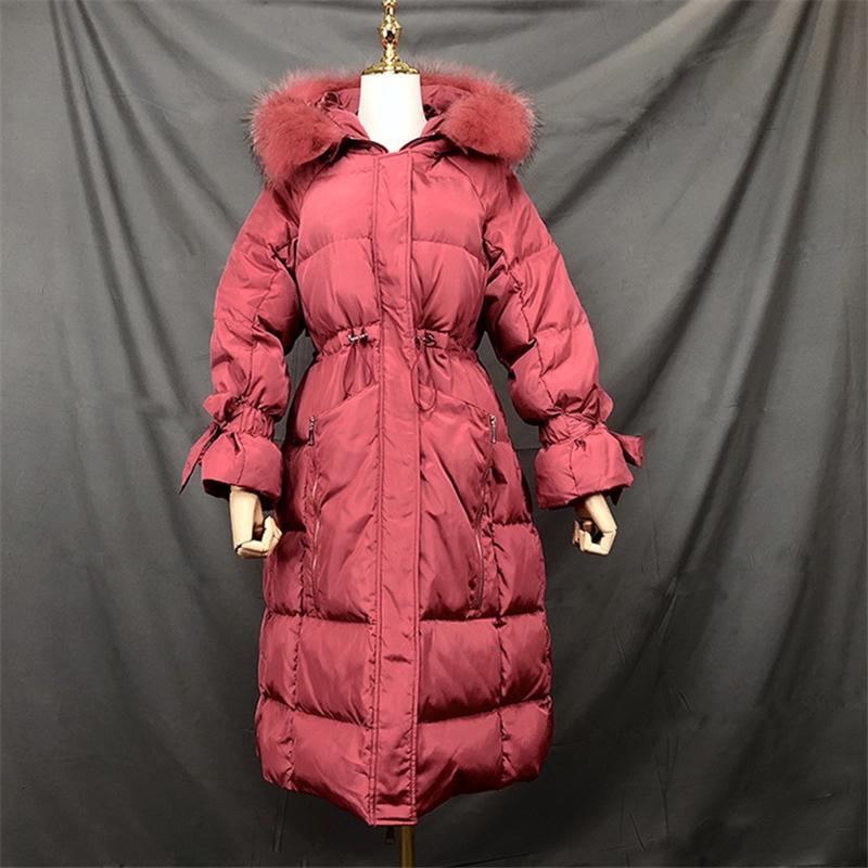 Women's Down & Parkas Long Jacket Female Winter Fashion Large Fur Collar Hooded Long-Sleeved Thick Warm Coat Tide H00230 7PT4, Black
Women's Down & Parkas Long Jacket Female Winter Fashion Large Fur Collar Hooded Long-Sleeved Thick Warm Coat Tide H00230 7PT4, Black