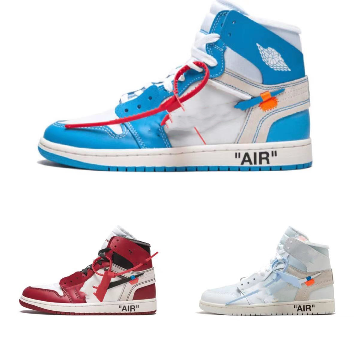 2021 Off Authentic 1 High UNC Basketball Shoes Men Women White University Dark Powder Blue Cone Red Chicago AQ0818-148 Sneakers Sports
2021 Off Authentic 1 High UNC Basketball Shoes Men Women White University Dark Powder Blue Cone Red Chicago AQ0818-148 Sneakers Sports