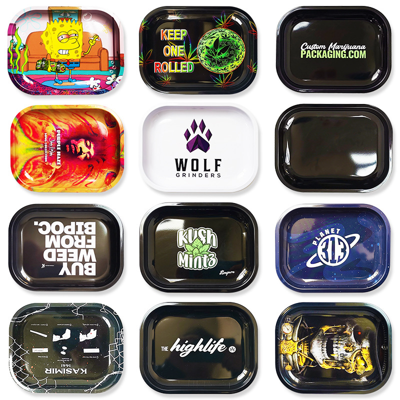 140MM*180MM Metal Smoking Rolling Tray Tobacco Dry Herb Portable Metal Cigarette Rolling Trays Holder Wholesle
140MM*180MM Metal Smoking Rolling Tray Tobacco Dry Herb Portable Metal Cigarette Rolling Trays Holder Wholesle