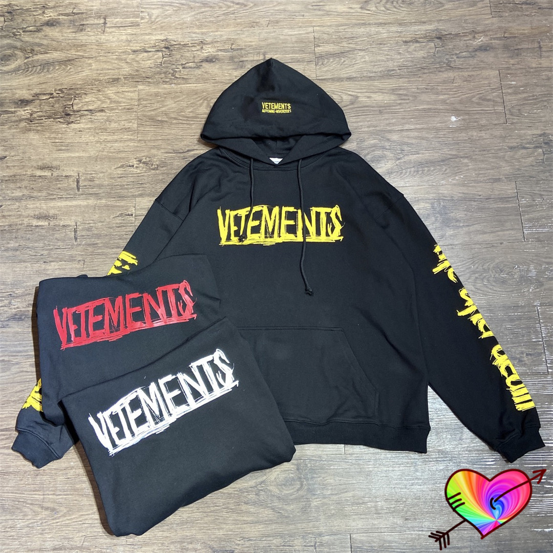 2021FW Hoodie Men Women 1 High Quality Sweatshirts Oversize Pullovers