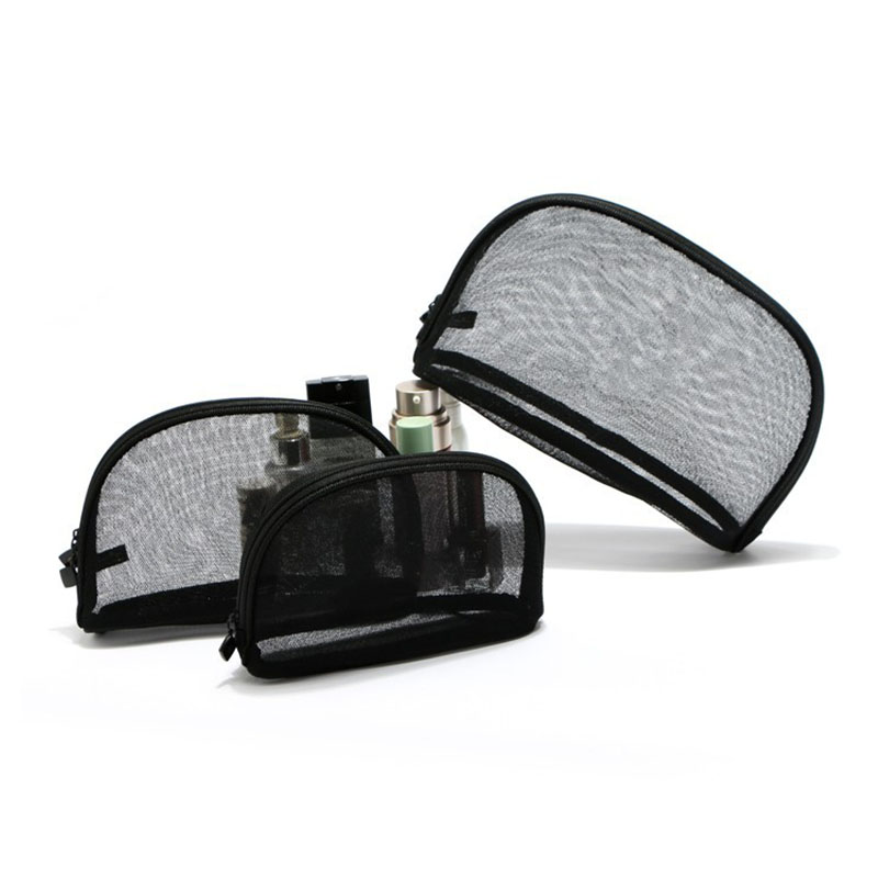 Maleta de Maquillaje Neceser Viaje Simple Black Nylon Bag Mesh Transparent Cosmetic Women Clear Makeup Bag With Zipper
Maleta de Maquillaje Neceser Viaje Simple Black Nylon Bag Mesh Transparent Cosmetic Women Clear Makeup Bag With Zipper
