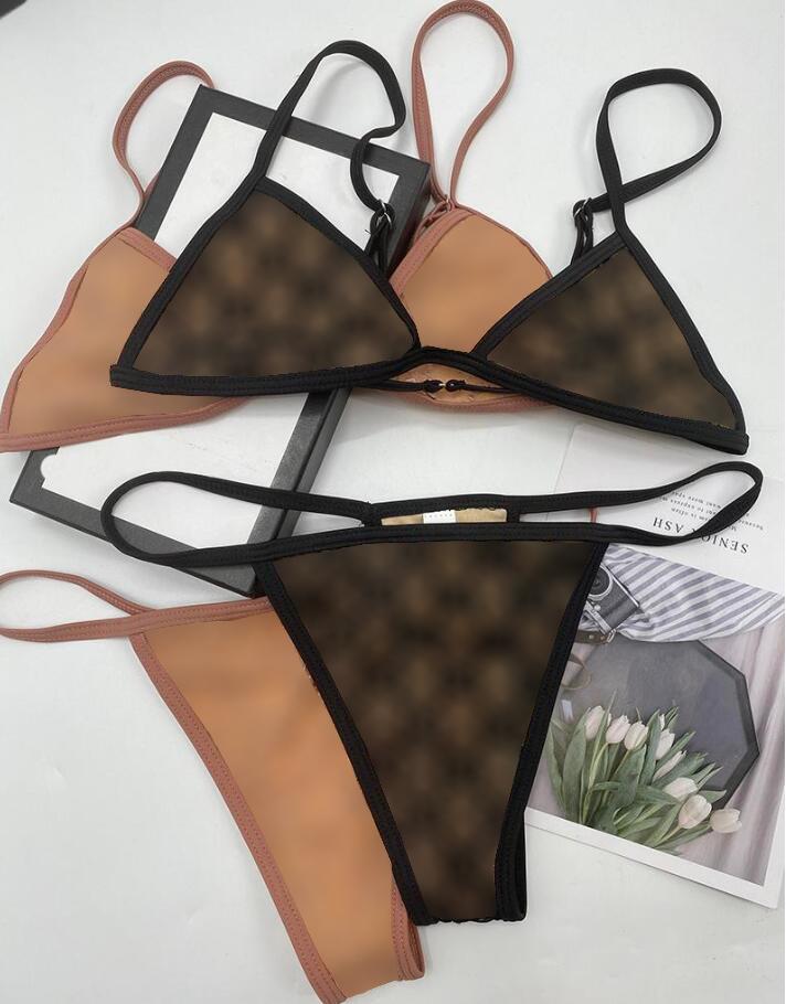 2021 Spring Summer Sleepwear underwear double letters Italian Bikini Womens Swimwear tops high quality rainbow, Brown
2021 Spring Summer Sleepwear underwear double letters Italian Bikini Womens Swimwear tops high quality rainbow, Brown