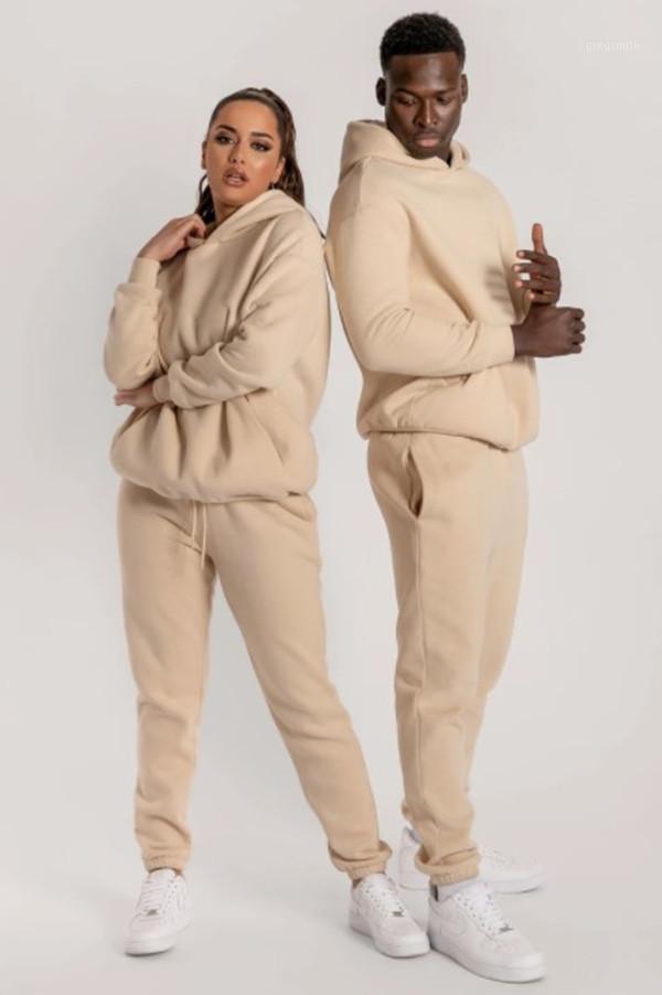 Men's Tracksuits Cotton Jogging Suits Oversize 2 Piece French Terry Plain Sportswear Unisex Hoodies For MenCasual Sports Hooded Loose, Black 
Men's Tracksuits Cotton Jogging Suits Oversize 2 Piece French Terry Plain Sportswear Unisex Hoodies For MenCasual Sports Hooded Loose, Black