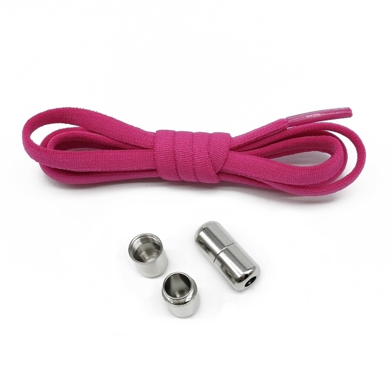 10PIC Flat Elastic Locking Shoelace No Tie Shoelaces Special Creative Kids Adult Unisex Sneakers Shoes Laces strings