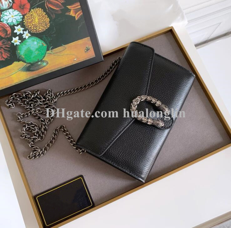 Woman bag original box handbag genuine leather lady ladies clutch purse fashion shoulder bags chain women, Black
Woman bag original box handbag genuine leather lady ladies clutch purse fashion shoulder bags chain women, Black