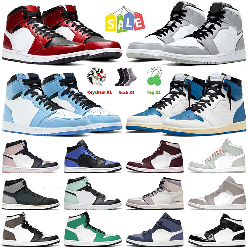 Basketball Shoes 1 1s Mens Jumpman Mid Chicago Toe Fragment Military Blue Dark Mocha Chicago Carbon Fiber Bubble gum Men Women Trainers Sneakers 36-46, C2 bordeaux 40-47
Basketball Shoes 1 1s Mens Jumpman Mid Chicago Toe Fragment Military Blue Dark Mocha Chicago Carbon Fiber Bubble gum Men Women Trainers Sneakers 36-46, C2 bordeaux 40-47