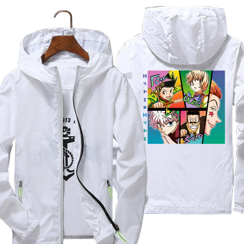 Men's Jackets X Killua Leorio Kurapika Gon Hisoka Pullover 3 Jacket Thin Outwear Windbreake Outdoor Sports Coats, Black;brown
Men's Jackets X Killua Leorio Kurapika Gon Hisoka Pullover 3 Jacket Thin Outwear Windbreake Outdoor Sports Coats, Black;brown