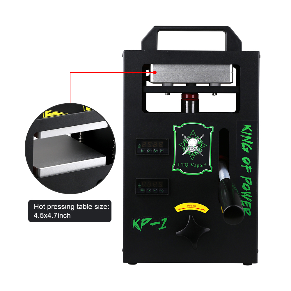 Rosin Heat Press Machine 4tons pressure for dab extraction with dual plates 4.5x4.7 inches
Rosin Heat Press Machine 4tons pressure for dab extraction with dual plates 4.5x4.7 inches