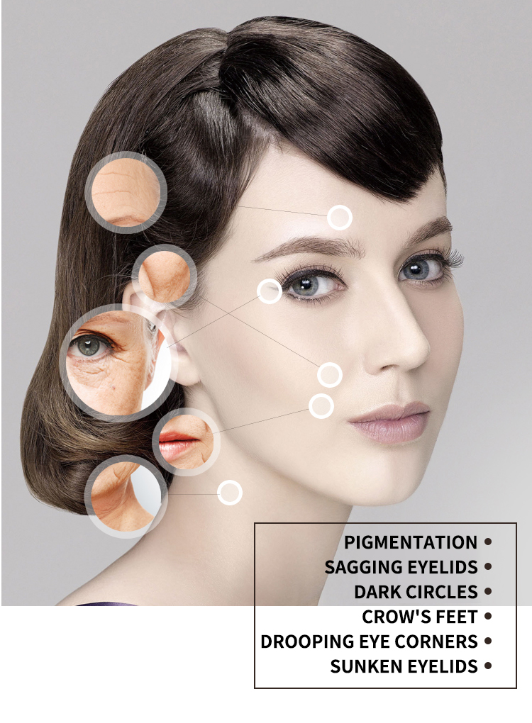 Latest instrument Beauty equipment anti-aging tightening face lifting machine