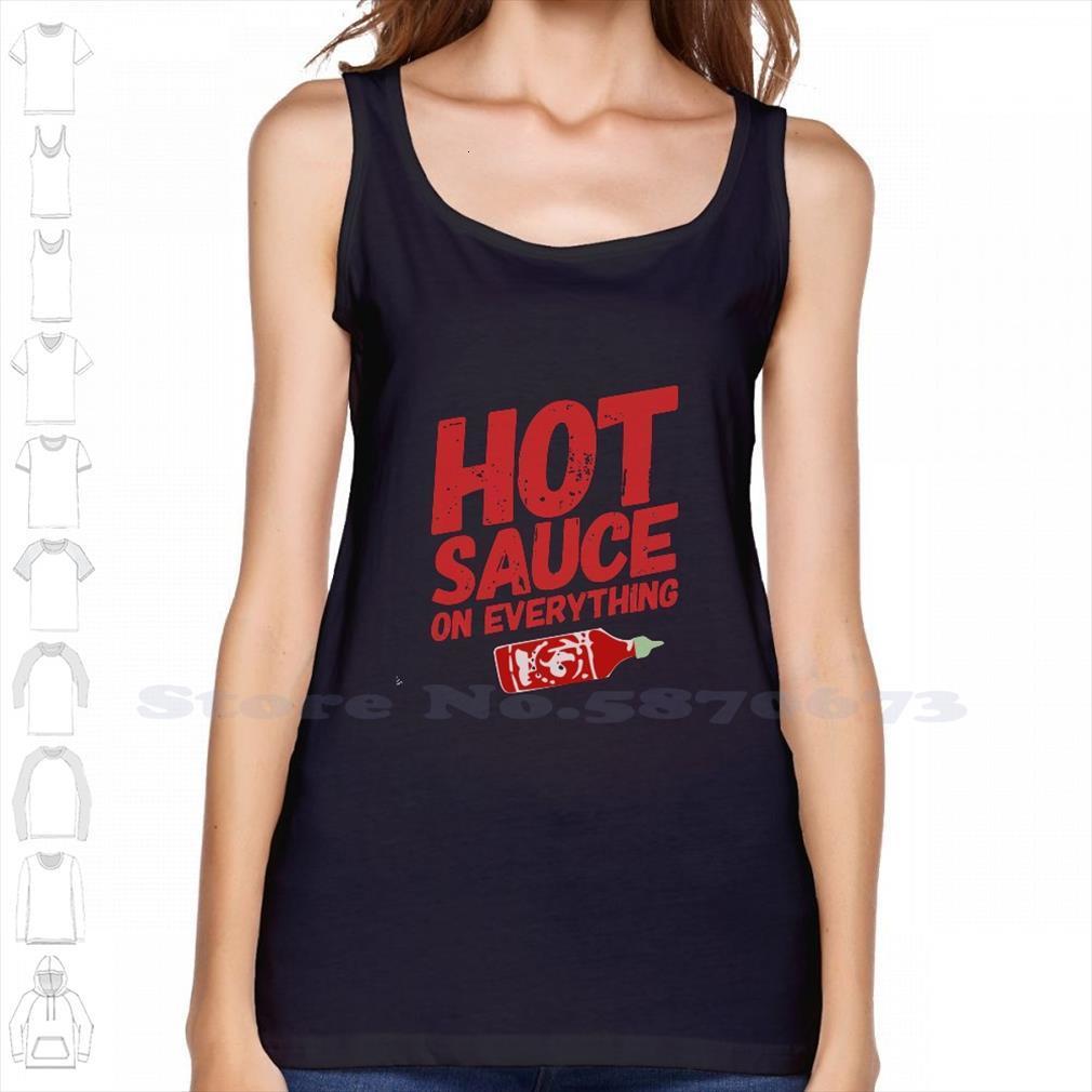 on everything black white sleeveless tank men women sriracha chillifoodie chilli foodie, White;black
on everything black white sleeveless tank men women sriracha chillifoodie chilli foodie, White;black
