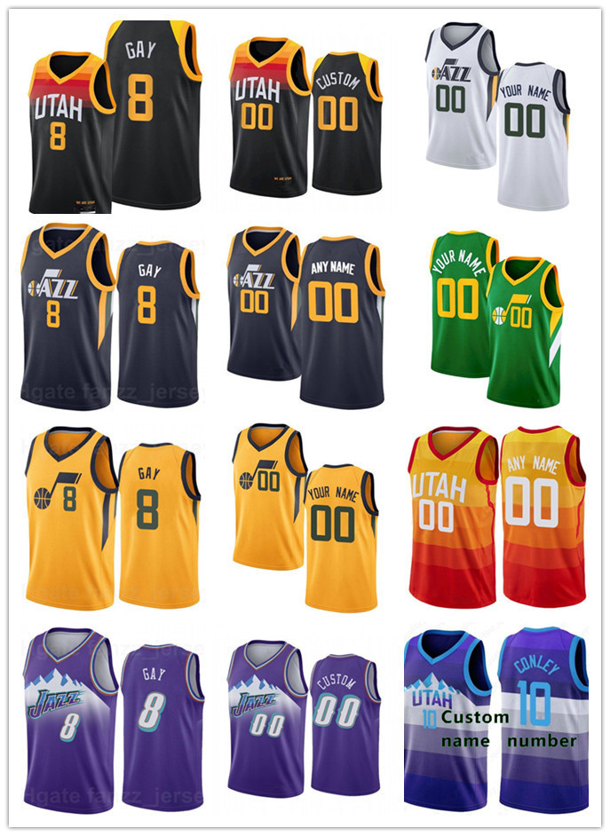 75th Custom Mens Womens Utah's Jazz's Jersey 3 Trent Forrest 8 Rudy Gay 33 Elijah Hughes 81 Miye Oni Basketball Jerseys, Black;red
75th Custom Mens Womens Utah's Jazz's Jersey 3 Trent Forrest 8 Rudy Gay 33 Elijah Hughes 81 Miye Oni Basketball Jerseys, Black;red