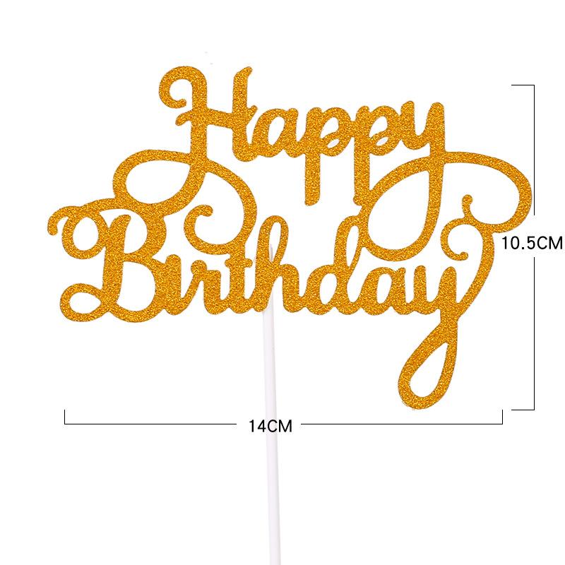 Other Event & Party Supplies Wholesale 10Pcs Gittler Happy Birthday Cake Topper Decoration Bling Sparkle English Alphabet Woman Baking
Other Event & Party Supplies Wholesale 10Pcs Gittler Happy Birthday Cake Topper Decoration Bling Sparkle English Alphabet Woman Baking