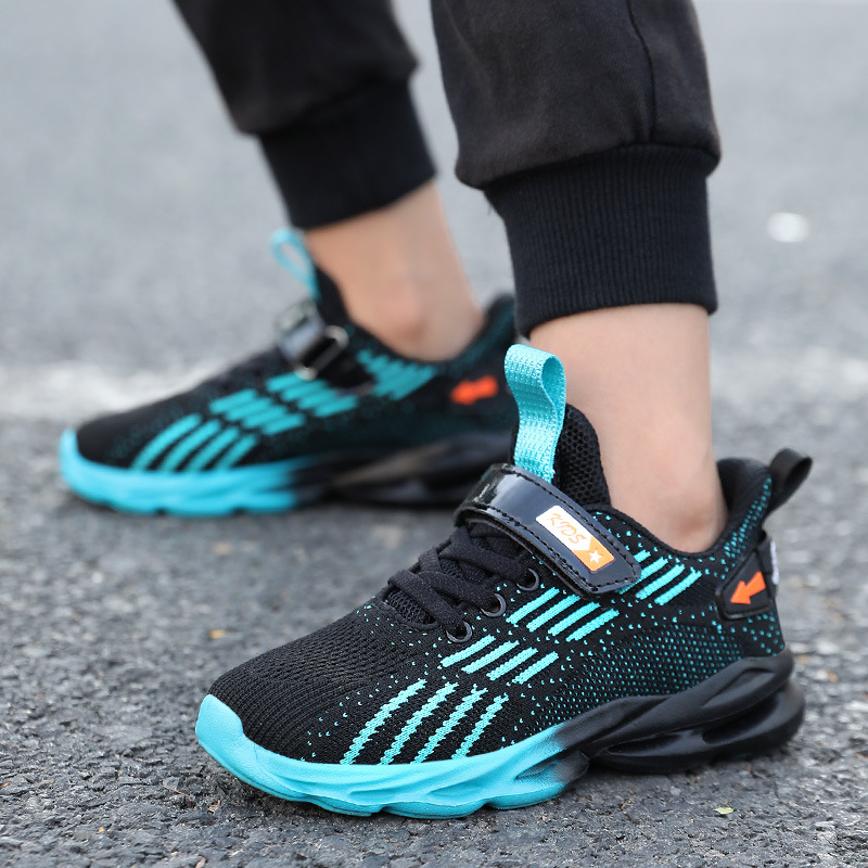 Size 28-39 Children Lightweight Sport Shoes Breathable Mesh Casual Shoes With Hook Loop Non-slip Running Sneakers For Kids Boys, Black
Size 28-39 Children Lightweight Sport Shoes Breathable Mesh Casual Shoes With Hook Loop Non-slip Running Sneakers For Kids Boys, Black