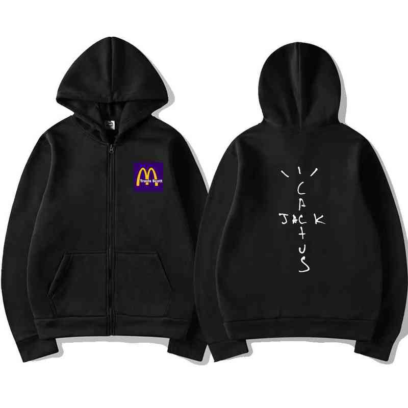 Mcdonalds Cactus Jack Hoodies Coat Men Women Autumn/winter Couples Fashion All-match Zipper Jacket Black Fleece Sports Jacket G1214, Pink
Mcdonalds Cactus Jack Hoodies Coat Men Women Autumn/winter Couples Fashion All-match Zipper Jacket Black Fleece Sports Jacket G1214, Pink