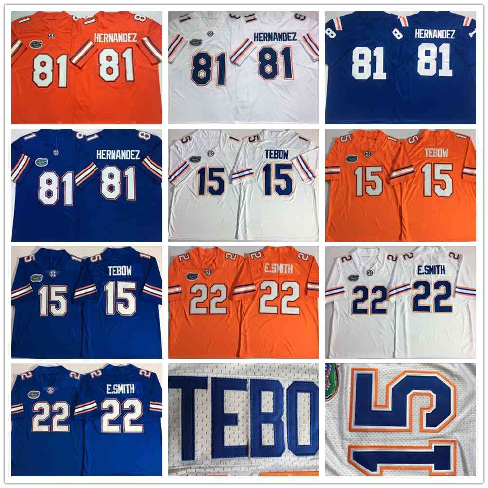 NCAA Florida Gators football jersey 15 Tim Tebow 81 Aaron Hernandez 22 Emmitt Smit Throwback College stitched mens Jerseys, Black
NCAA Florida Gators football jersey 15 Tim Tebow 81 Aaron Hernandez 22 Emmitt Smit Throwback College stitched mens Jerseys, Black