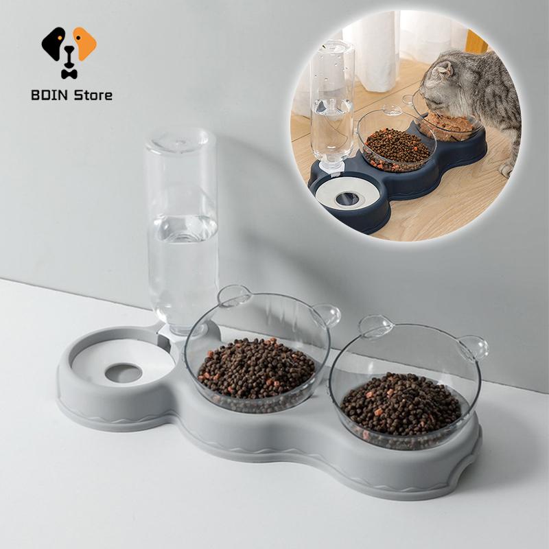 Cat Bowls & Feeders Bowl For Double Food Feeder Drinkers Cats Dogs With Water Bottles Pet Dishes Puppy Kitten Supplies
Cat Bowls & Feeders Bowl For Double Food Feeder Drinkers Cats Dogs With Water Bottles Pet Dishes Puppy Kitten Supplies