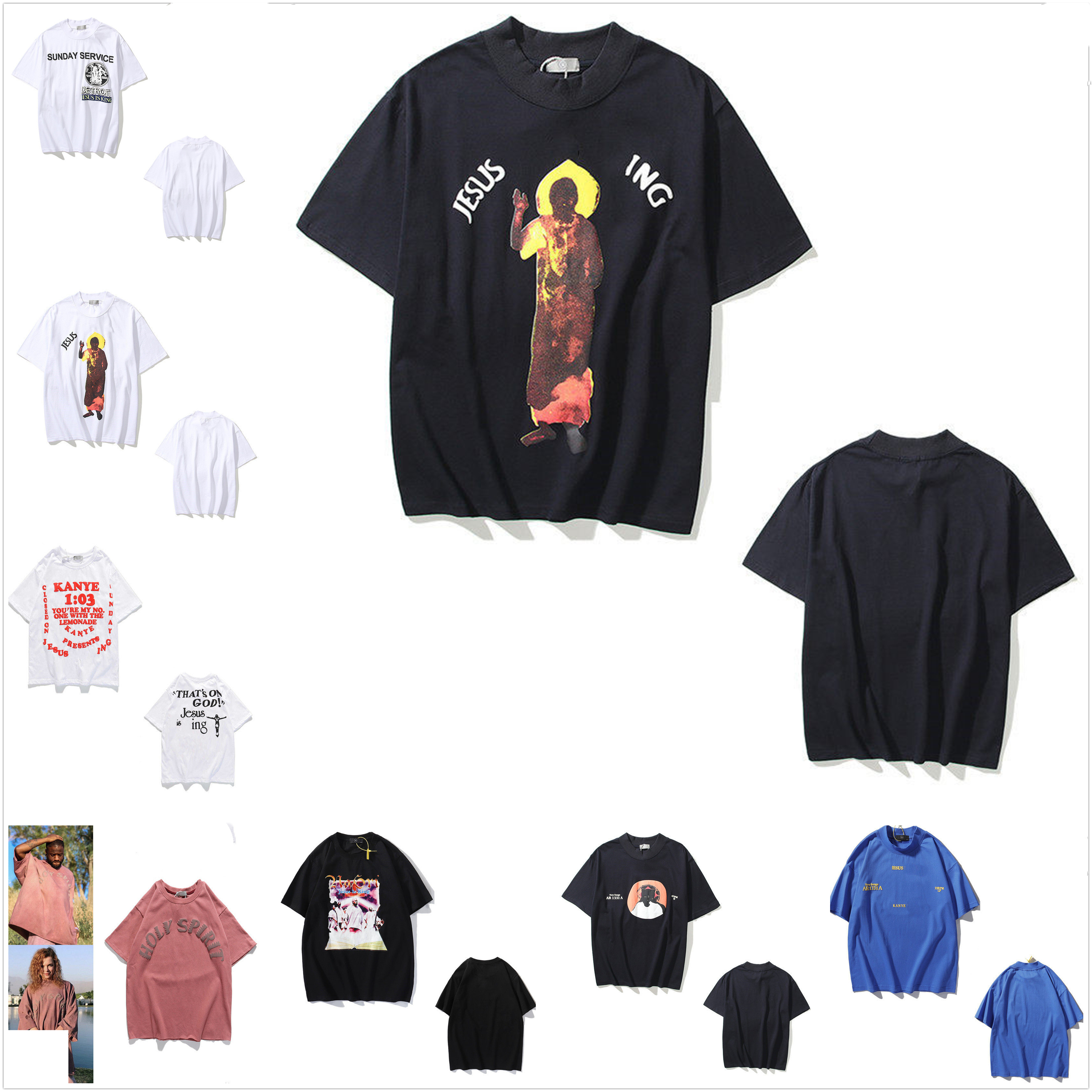 kanye Men t shirt Short Sleeve Women T-Shirts High Quality Summer Tees Letter Print Hip Hop Style Clothes, White;black
kanye Men t shirt Short Sleeve Women T-Shirts High Quality Summer Tees Letter Print Hip Hop Style Clothes, White;black