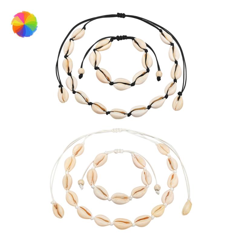 Earrings & Necklace 1 Set Natural Shell Women Seashell Bohemian Jewelry For Lady, Silver
Earrings & Necklace 1 Set Natural Shell Women Seashell Bohemian Jewelry For Lady, Silver