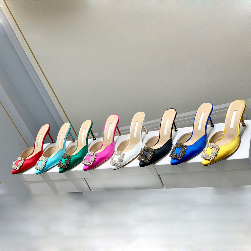 Luxury Designer slippers Rhinestone buckle shoes women's 7cm thin high heels latest fashion silk crystal metal decorative women Sandals Flip Flops, Fuchsia
Luxury Designer slippers Rhinestone buckle shoes women's 7cm thin high heels latest fashion silk crystal metal decorative women Sandals Flip Flops, Fuchsia